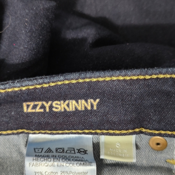 Michael Kors Izzy Skinny Women's Jeans - Size 8 - Dark Denim - Picture 7 of 7